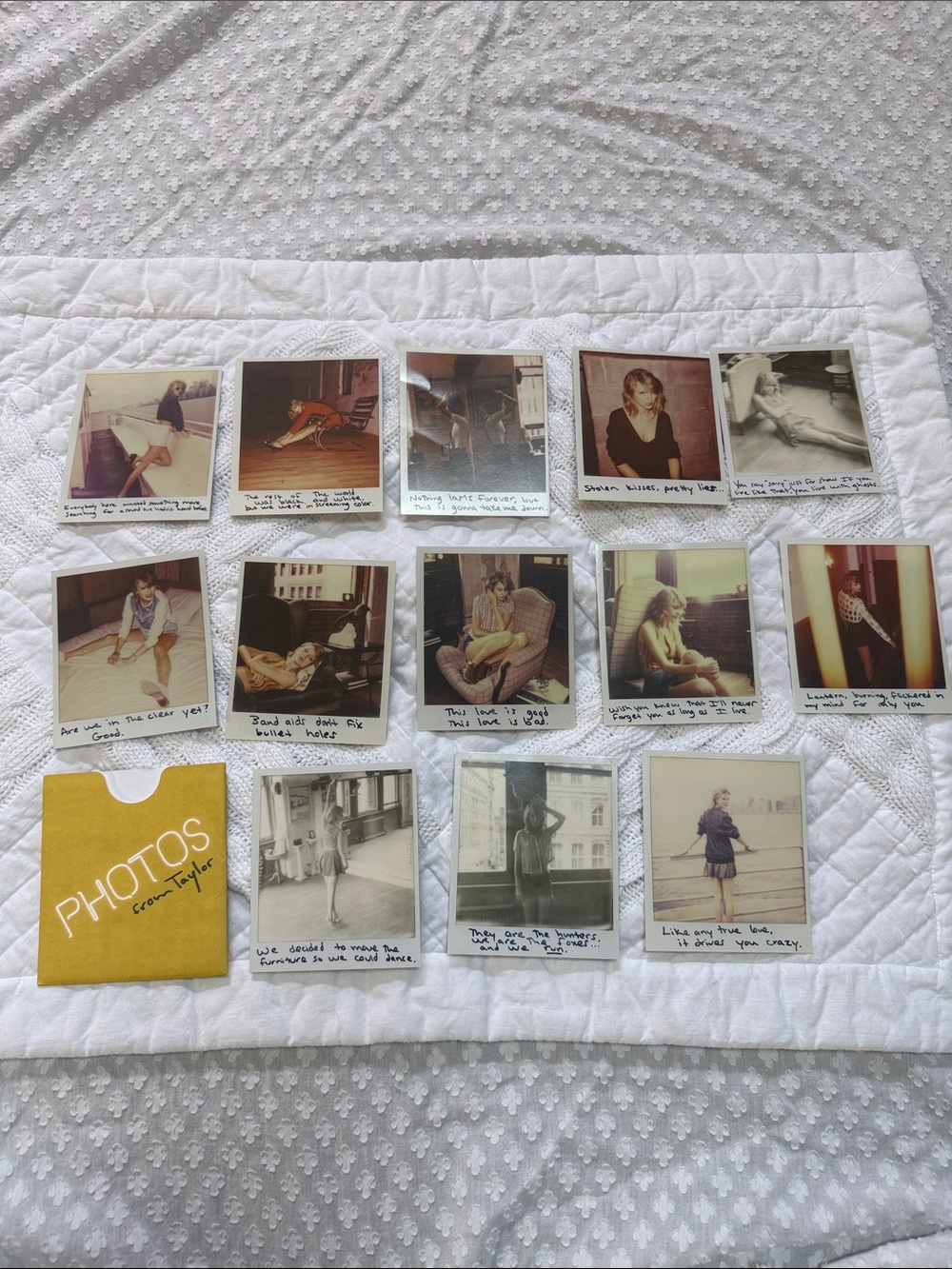 Taylor Swift Polaroid Photos from her 1989 CD #53 - 65 - Picture 6 of 7